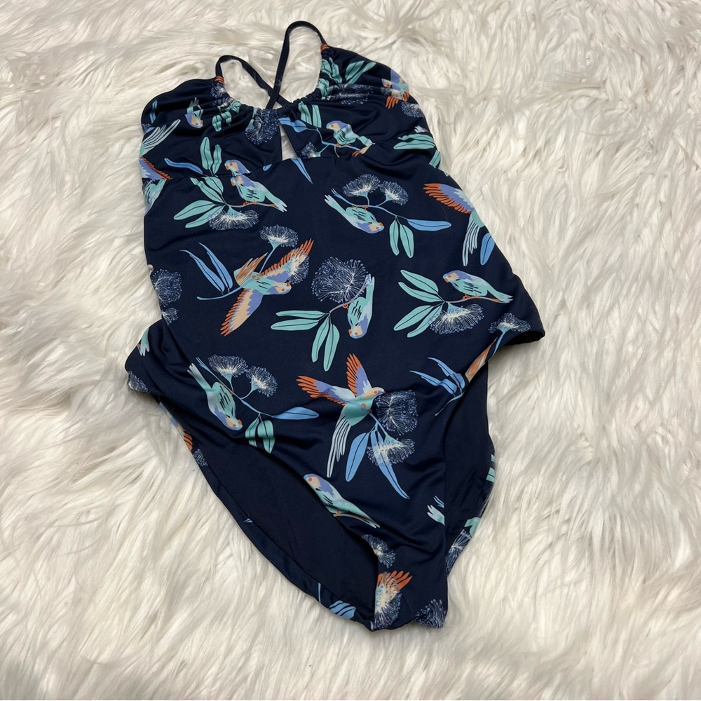 Patagonia Glassy Dawn navy small one-piece